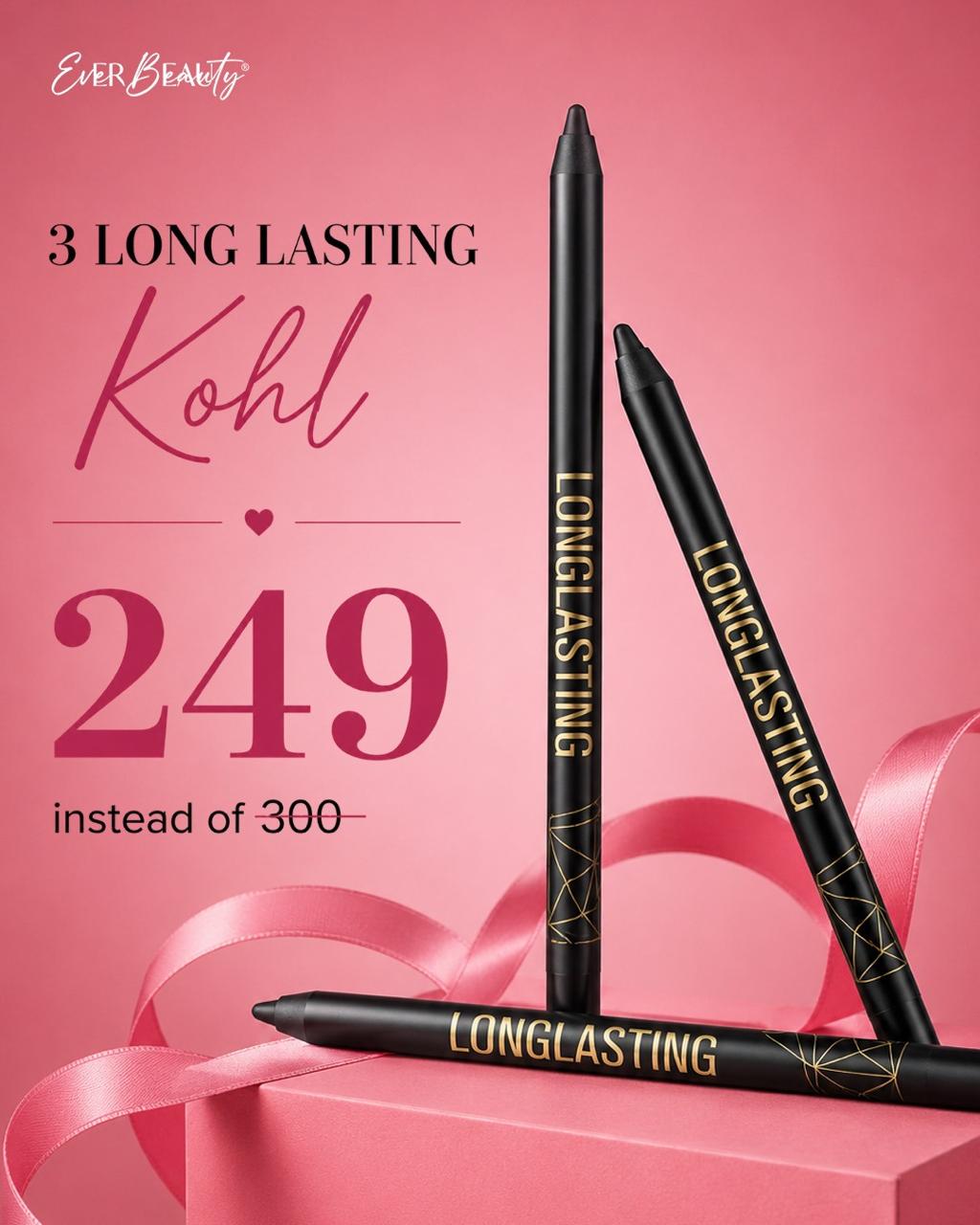 3 LONG LASTING KOHL